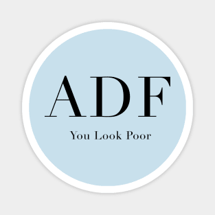 Anna Delvey Foundation - You Look Poor Magnet